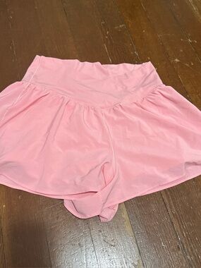 Women’s Pink High-Waist Aerie Shorts